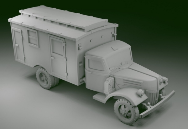 Picture of 1:100 Scale - Ford V3000 Maultier - Mid - Radio