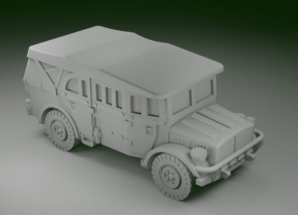 Picture of 1:100 Scale - Horch 108A - Closed