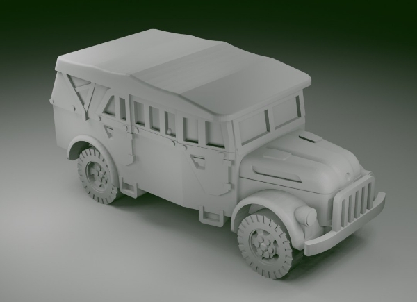 Picture of 1:72 Scale - Steyr 1500 - Closed