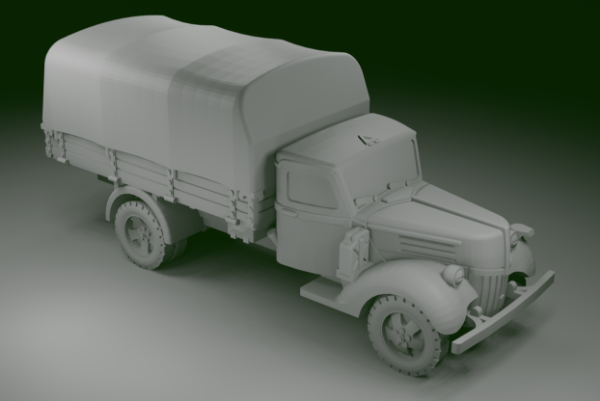 Picture of 1:100 Scale - Ford V3000 - Early - Closed