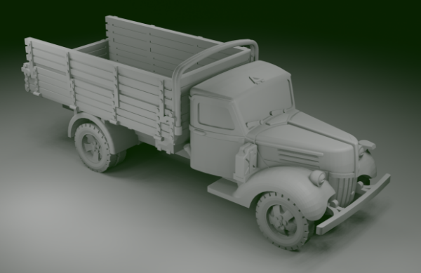 Picture of 1:100 Scale - Ford V3000 - Early - Extended - Rods