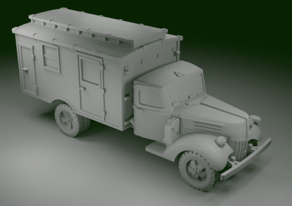 Picture of 1:100 Scale - Ford V3000 - Early - Radio