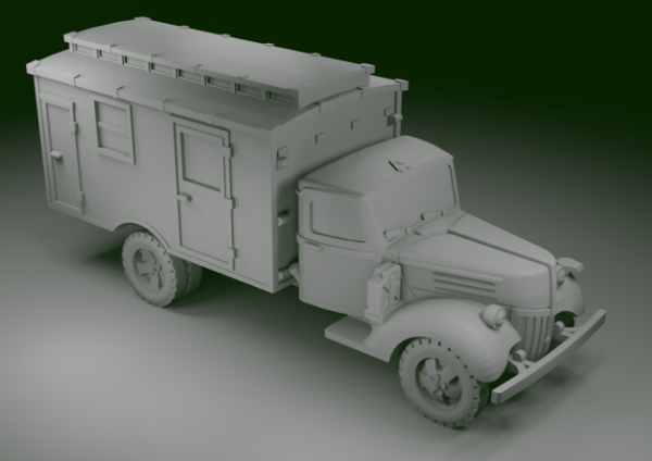 Picture of 1:87 Scale - Ford V3000 - Early - Radio
