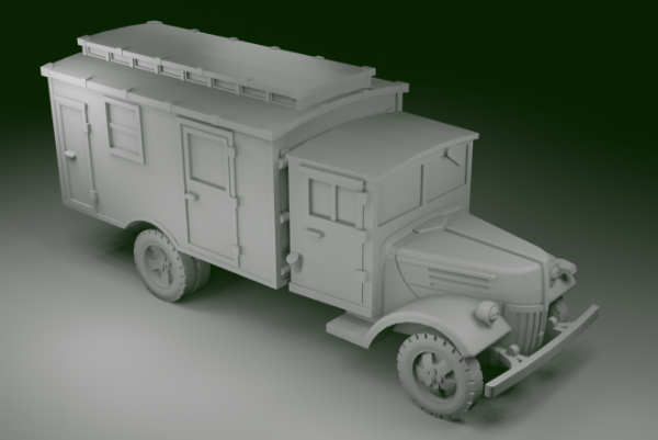 Picture of 1:72 Scale - Ford V3000 - Late - Ambulance