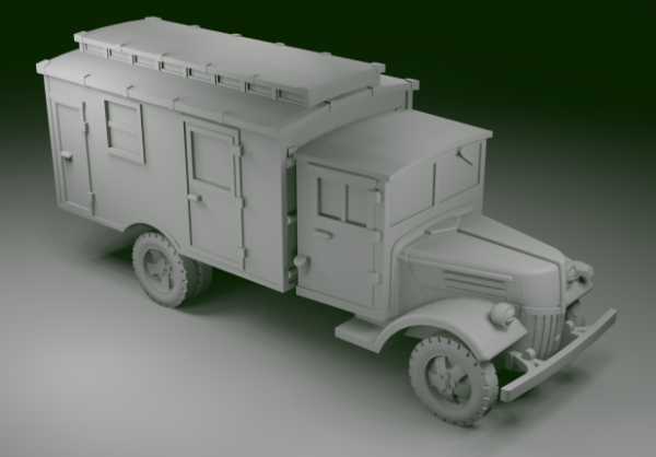 Picture of 1:87 Scale - Ford V3000 - Late - Radio