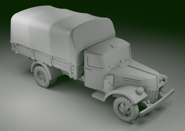 Picture of 1:72 Scale - Ford V3000 - Mid - Closed