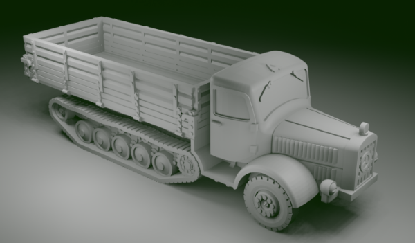Picture of 1:72 Scale - Mercedes L4500R Maultier - High Sides