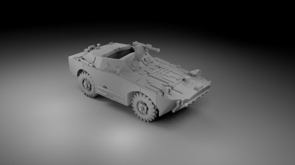 Picture of 1:72 Scale - BRDM-1 - Open - No Spool - With SBMG