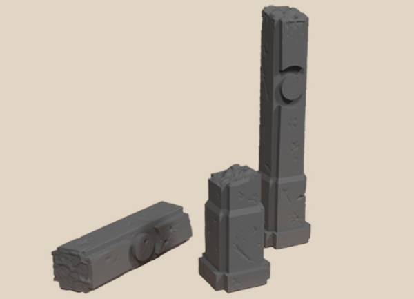 Picture of Column B,C & D Set - Compatible with 28mm scale