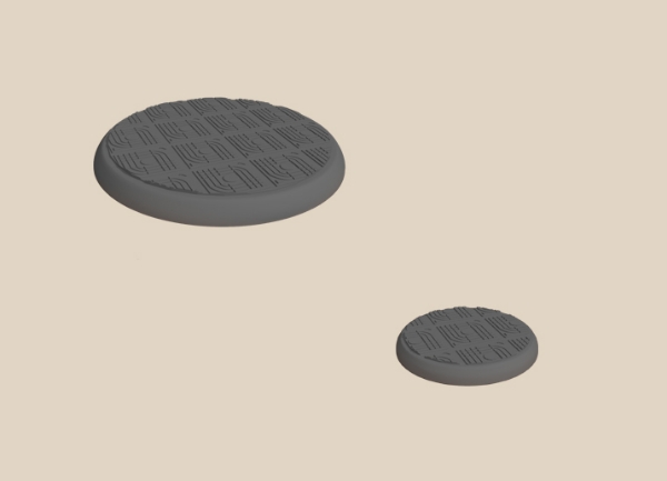 Picture of 20mm Round Base (2 Pack)