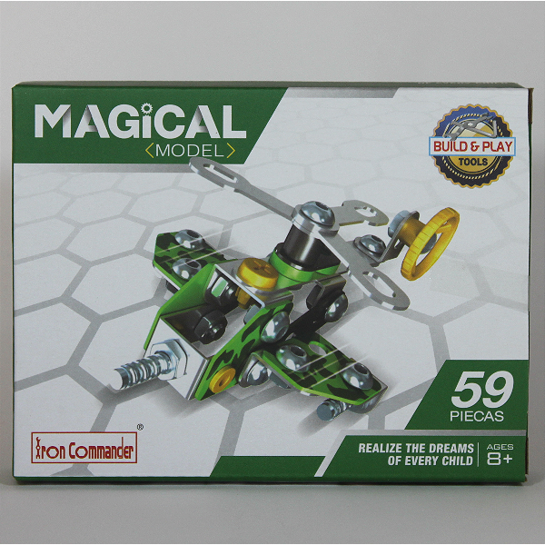 Picture of Magical Model - Metal Construction Kit - Helicopter 2