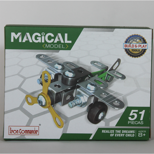 Picture of Magical Model - Metal Construction Kit - Plane