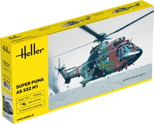 Picture of 1/72 Scale -  Super Puma AS 332 M1 