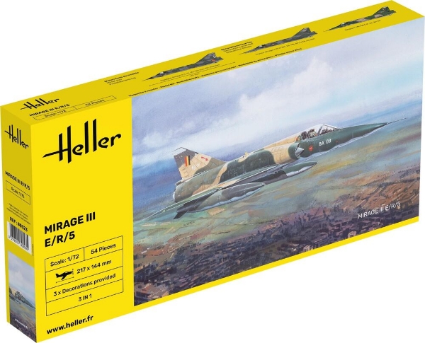 Picture of 1/72 Scale - Mirage III E/R/5