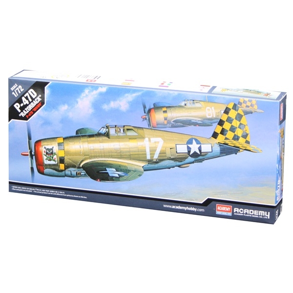 Picture of 1/72 Scale - P-47D "Razor Back"