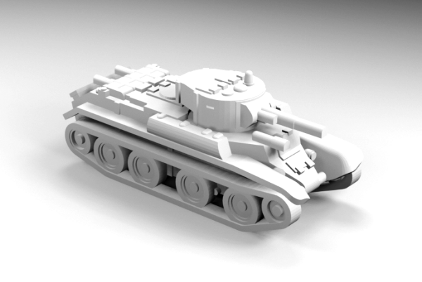 Picture of 1:160 Scale - OT-7 - With BT7 1936 Turret