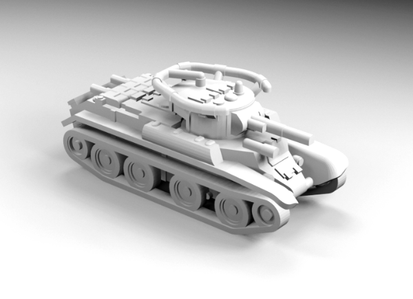 Picture of 1:200 Scale - OT-7 - With BT7 1936R Turret