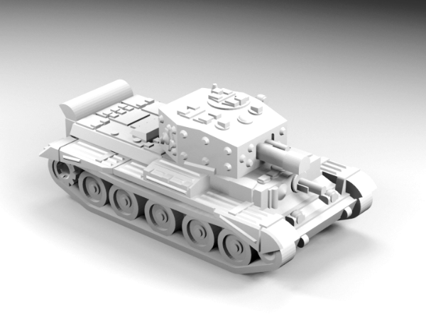 Picture of 1:160 Scale - Cromwell IV - With Cromwell VI Turret