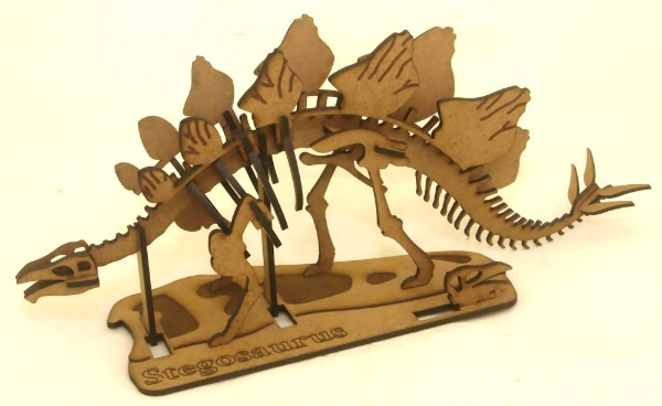 Picture of Stegosaurus Kit - Laser Cut