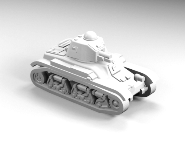 Picture of 1:144 Scale - Renault R35 - With Renault R35 Turret