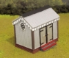 Picture of HO Scale - Storage Shed - Corrugated Iron - Brick Base