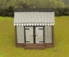 Picture of HO Scale - Storage Shed - Corrugated Iron - Wood Base