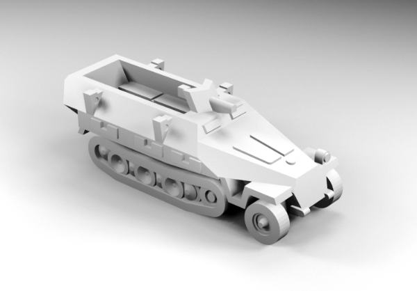 Picture of 1:200 Scale - SDKFZ 251 - D7