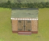 Picture of 1:87 Scale - Storage Shed - Stone - Brick Base