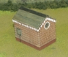 Picture of 1:87 Scale - Storage Shed - Stone - Brick Base