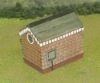 Picture of 1:87 Scale - Storage Shed - Stone - Brick Base