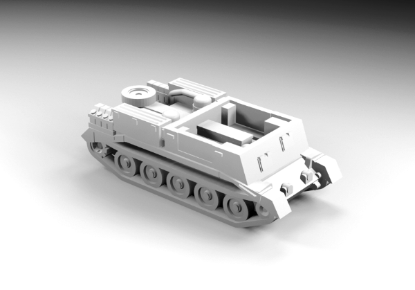 Picture of 1:144 Scale - Crusader Gun Tractor