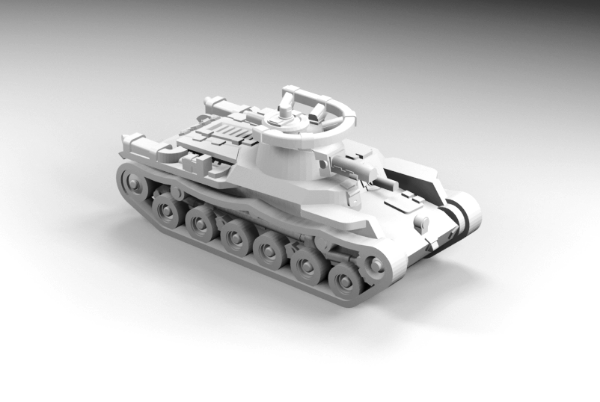 Picture of 1:144 Scale - Chi-Ha - Vents Open