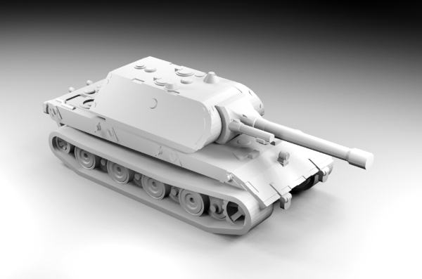 Picture of 1:160 Scale - E-100 - With Maus 150 Turret