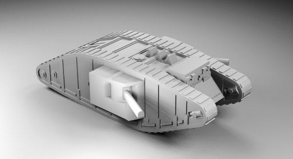 Picture of 1:87 Scale - Mark I Male - Late