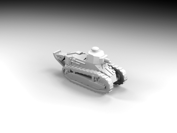 Picture of 1:100 Scale - M1917 - 6T - 37mm Turret