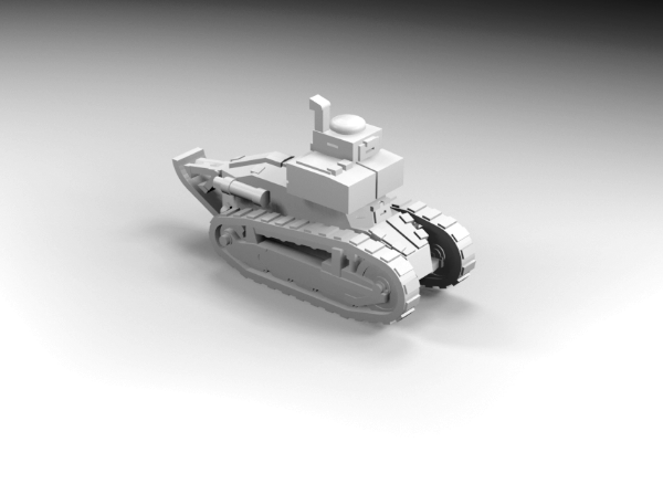 Picture of 1:87 Scale - Renault - FT 17 - Tail - TSF