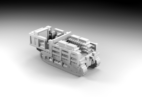 Picture of 1:100 Scale - St Chamond Tractor