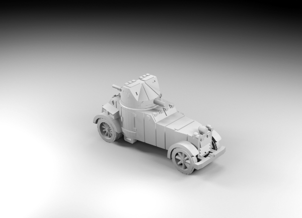Picture of 1:87 Scale - White AC
