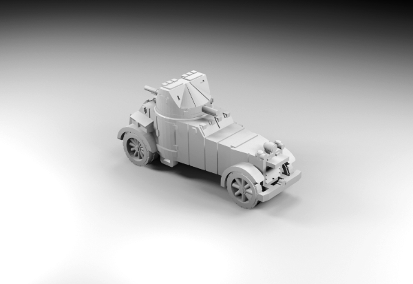 Picture of 1:72 Scale - White AC - Radiator Open