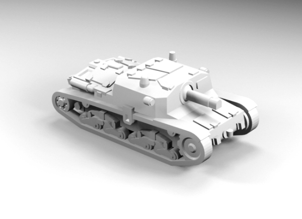 Picture of 1:144 Scale - Semovente M40 DA75-18