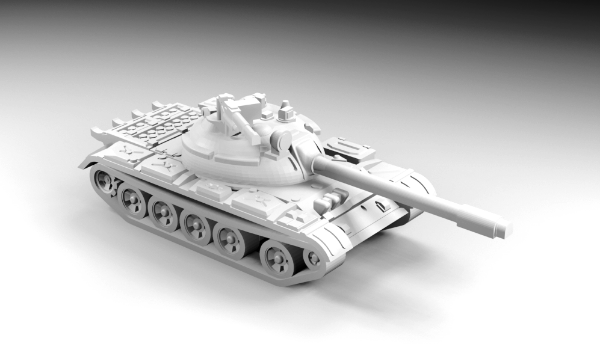 Picture of 1:160 Scale - T-54A - With Refit Turret