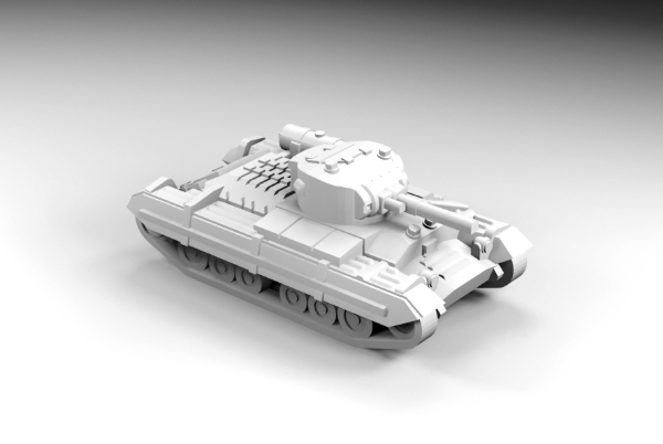 Picture of 1:144 Scale - Valentine II - Sand Shield - Fuel - No Aerial Turret