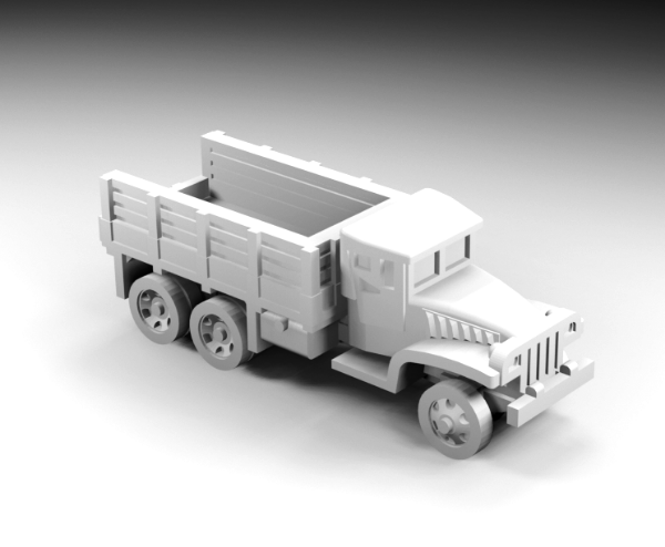 Picture of 1:160 Scale - GMC - CCKW253 - Open