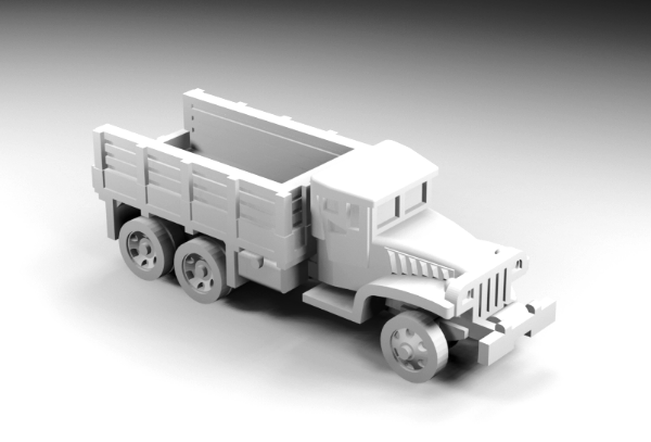 Picture of 1:160 Scale - GMC - CCKW253 - Open - Winch