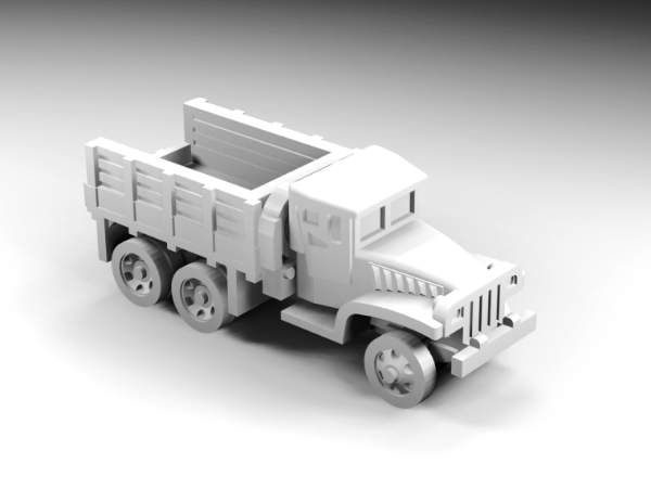 Picture of 1:144 Scale - GMC - CCKW252 - Open