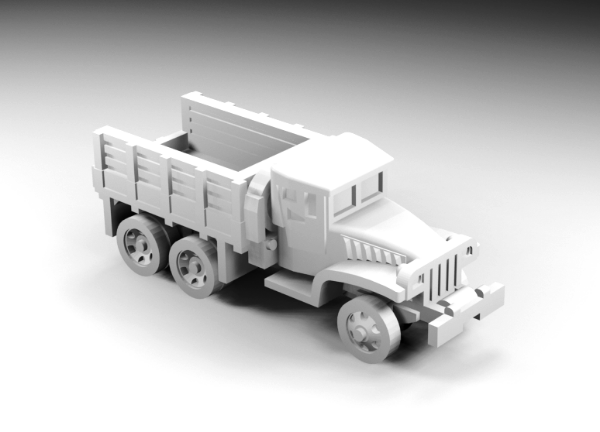 Picture of 1:200 Scale - GMC - CCKW252 - Open - Winch