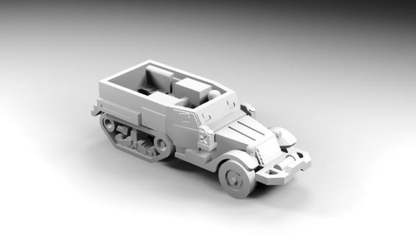 Picture of 1:160 Scale - M2 Halftrack - Winch