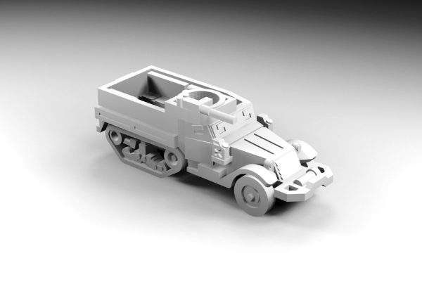Picture of 1:144 Scale - M3A1 Halftrack - Winch