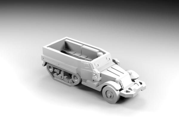 Picture of 1:144 Scale - M3 Halftrack - Winch