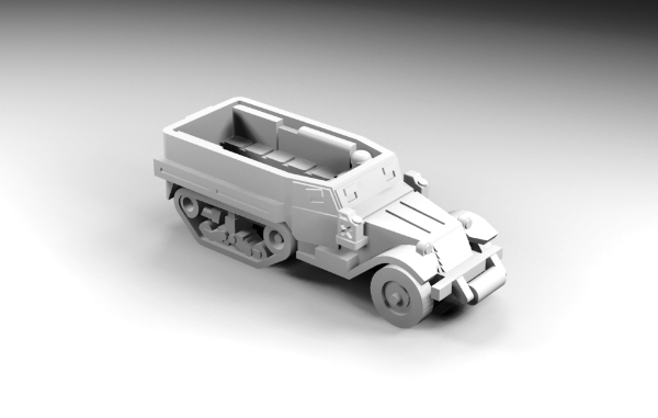 Picture of 1:160 Scale - M5 Halftrack - Roller